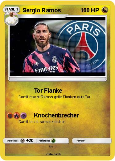 Pokemon Sergio Ramos
