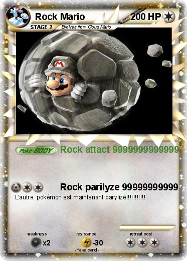 Pokemon Rock Mario