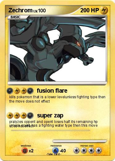 Pokemon Zechrom