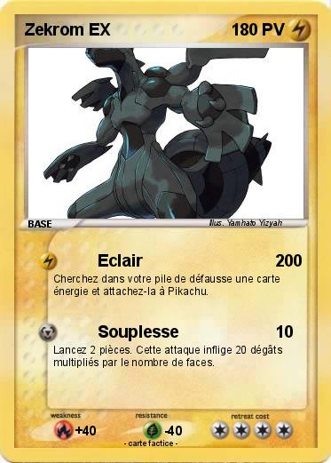 Pokemon Zekrom EX