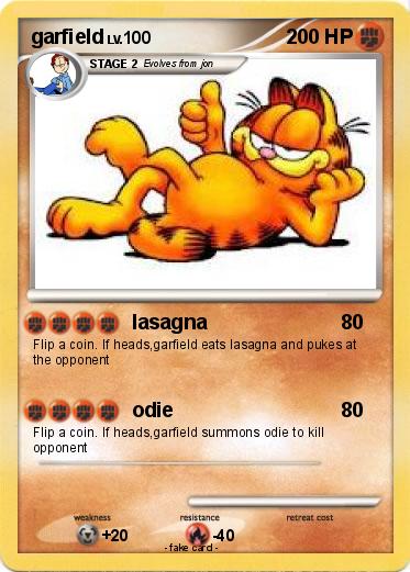 Pokemon garfield