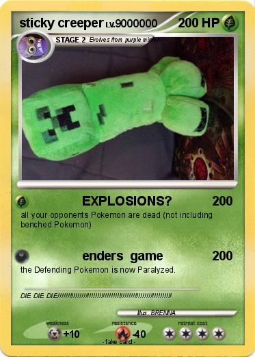 Pokemon sticky creeper