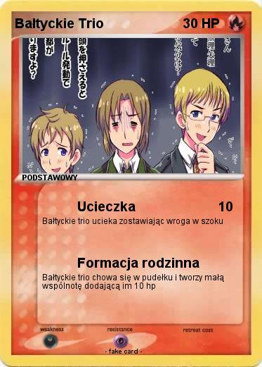 Pokemon Bałtyckie Trio