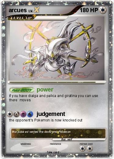 Pokemon arcues