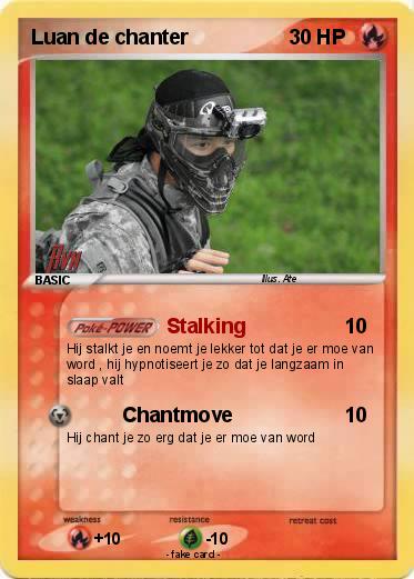 Pokemon Luan de chanter