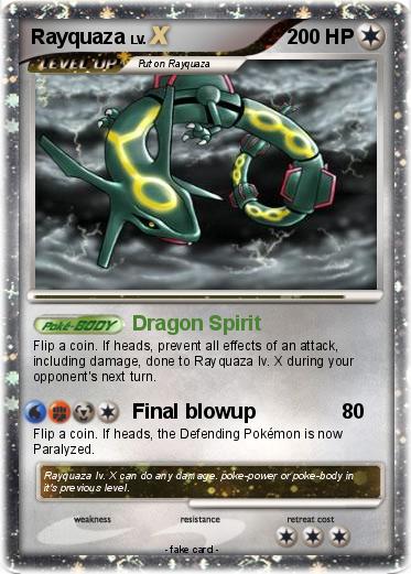 Pokemon Rayquaza