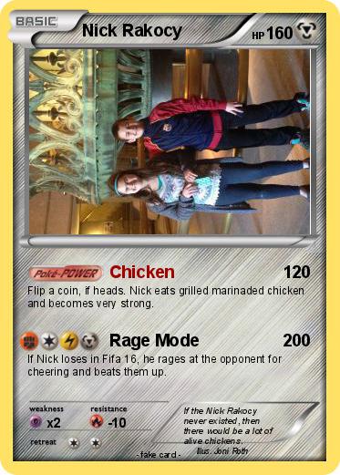 Pokemon Nick Rakocy