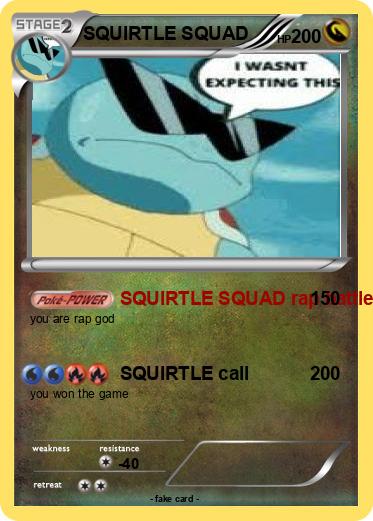 Pokemon SQUIRTLE SQUAD