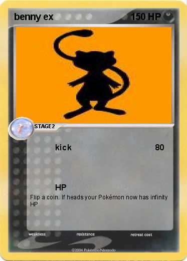 Pokemon benny ex