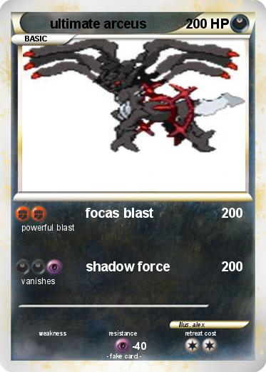 Pokemon ultimate arceus