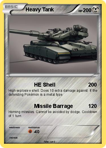 Pokemon Heavy Tank
