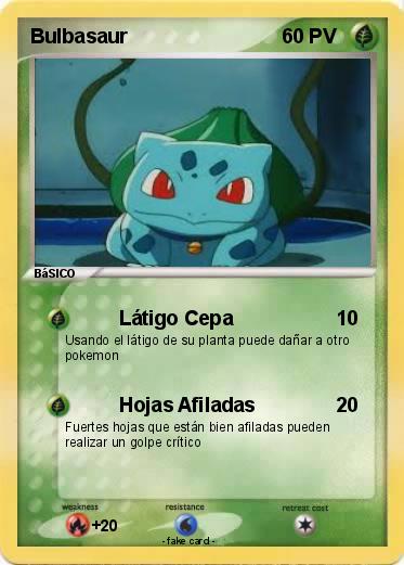 Pokemon Bulbasaur