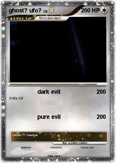 Pokemon ghost? ufo?