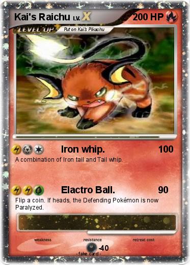 Pokemon Kai's Raichu