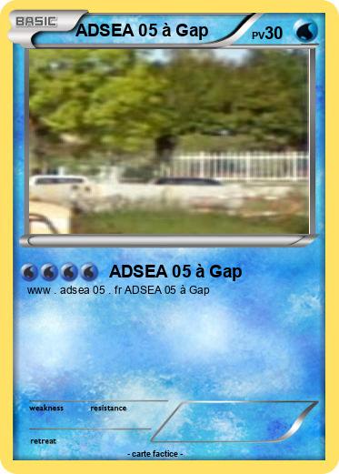 Pokemon ADSEA 05 à Gap