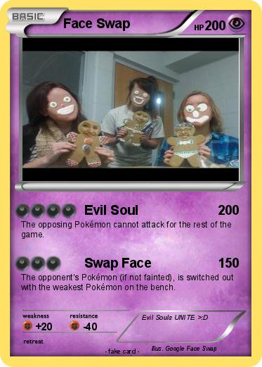 Pokemon Face Swap