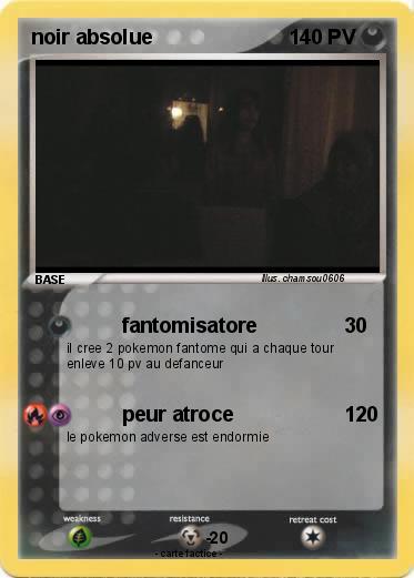 Pokemon noir absolue