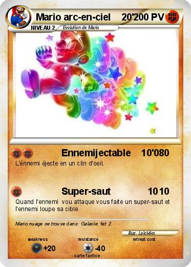 Pokemon Mario arc-en-ciel    20'