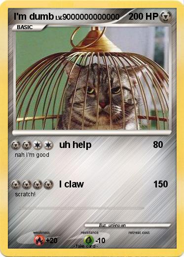 Pokemon I'm dumb