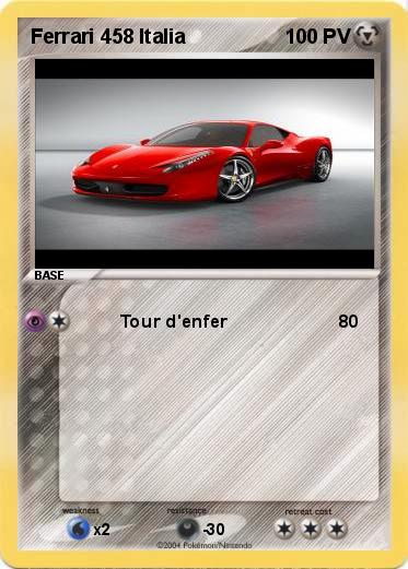 Pokemon Ferrari 458 Italia