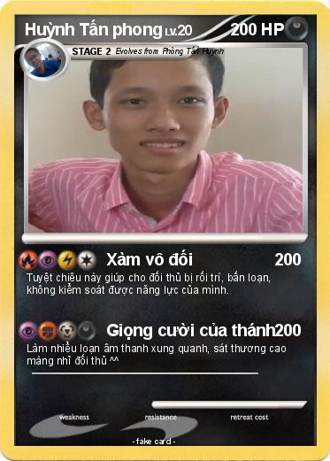 Pokemon Huỳnh Tấn phong