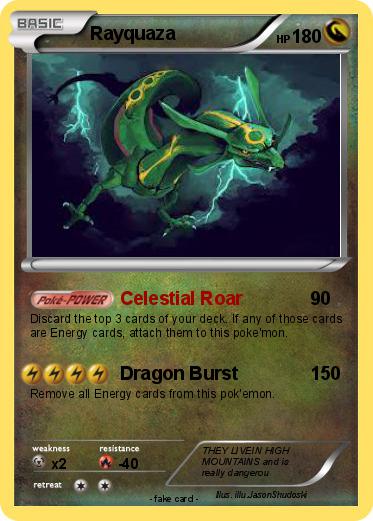 Pokemon Rayquaza
