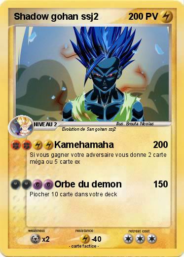 Pokemon Shadow gohan ssj2