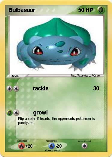 Pokemon Bulbasaur