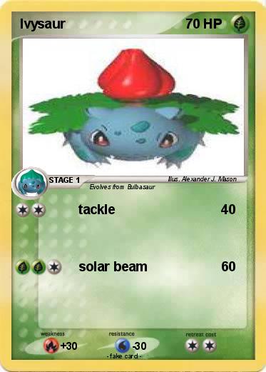 Pokemon Ivysaur