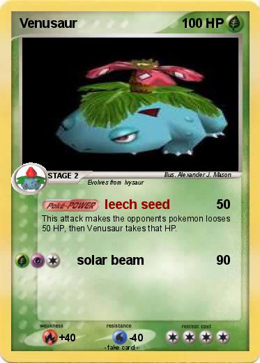 Pokemon Venusaur