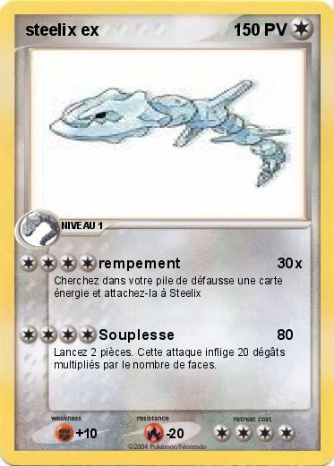 Pokemon steelix ex