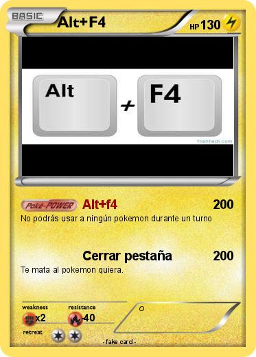 Pokemon Alt+F4