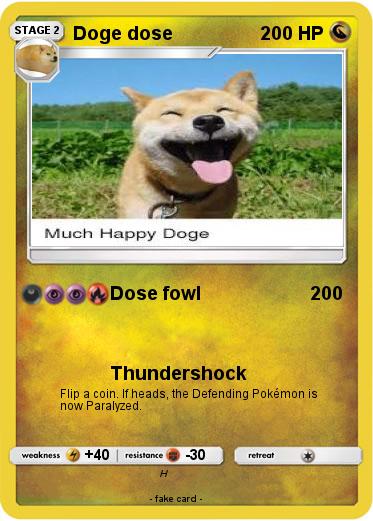 Pokemon Doge dose