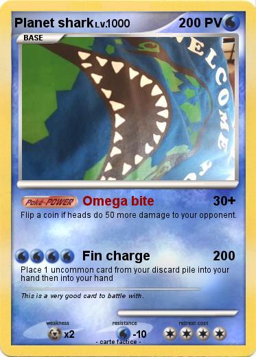 Pokemon Planet shark