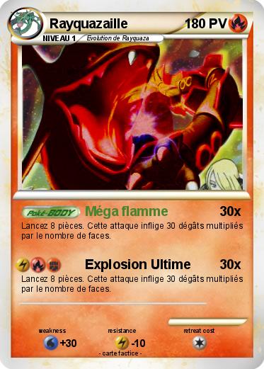 Pokemon Rayquazaille