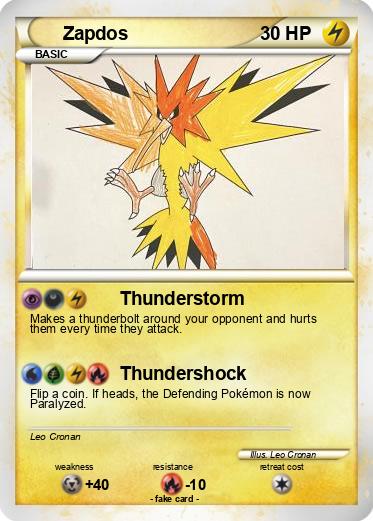 Pokemon Zapdos