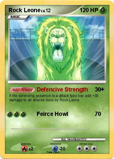 Pokemon Rock Leone