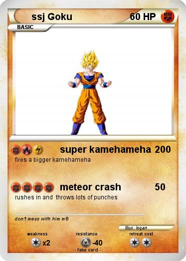 Pokemon ssj Goku
