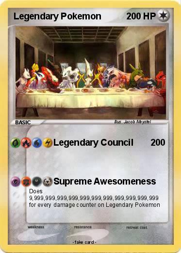 Pokemon Legendary Pokemon
