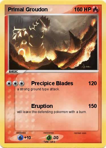Pokemon Primal Groudon