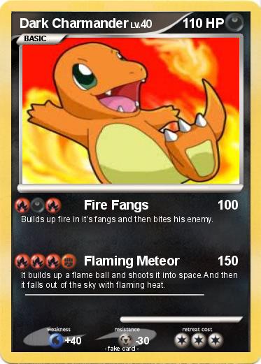Pokemon Dark Charmander