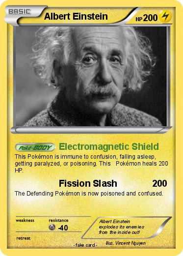 Pokemon Albert Einstein