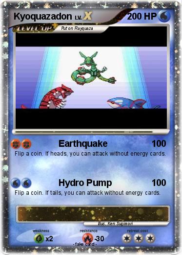 Pokemon Kyoquazadon