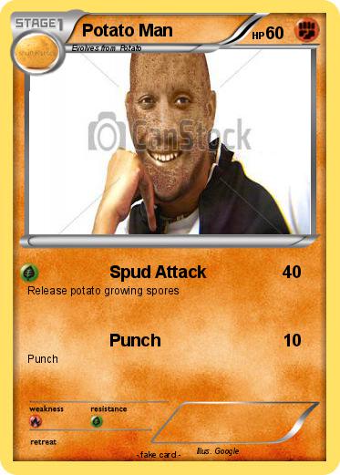 Pokemon Potato Man