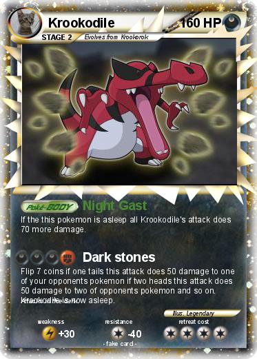 Pokemon Krookodile