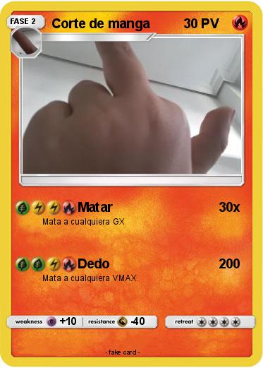 Pokemon Corte de manga