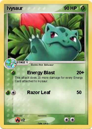 Pokemon Ivysaur
