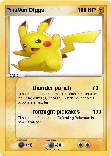 Pokemon PikaVon DIggs