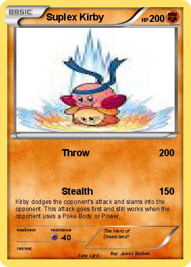 Pokemon Suplex Kirby