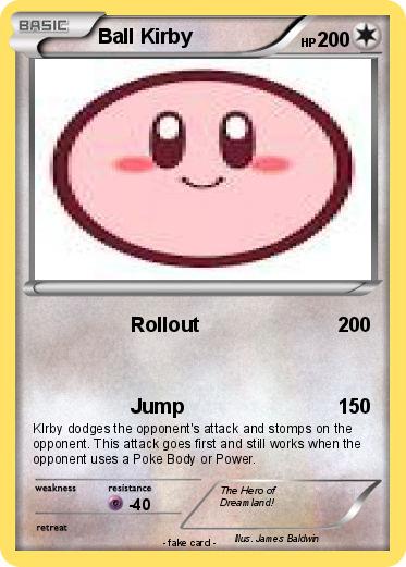 Pokemon Ball Kirby